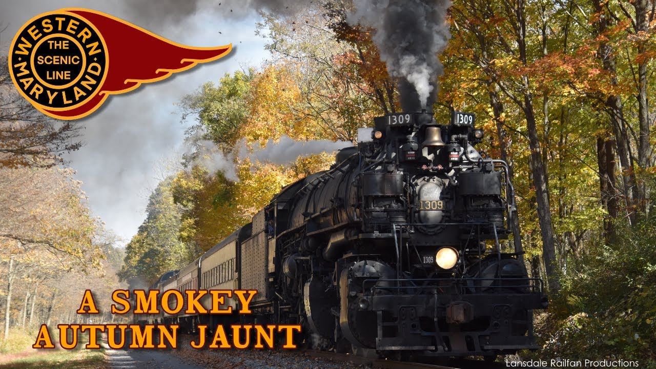 Western Maryland 1309: A Smokey Autumn Jaunt