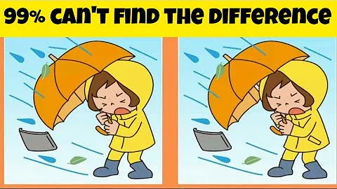 🤯Find the differences | Can You Spot the Difference? (Brain Teaser Challenge!)