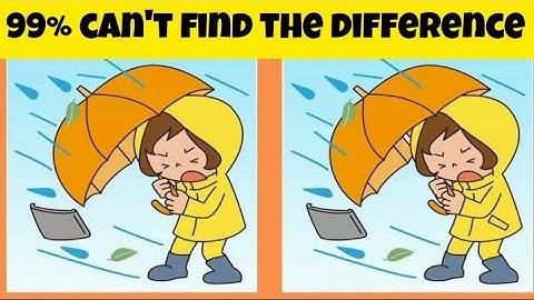 🤯Find the differences | Can You Spot the Difference? (Brain Teaser Challenge!)