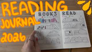 Inside My 2026 Reading Journal | Setup & Flip Through