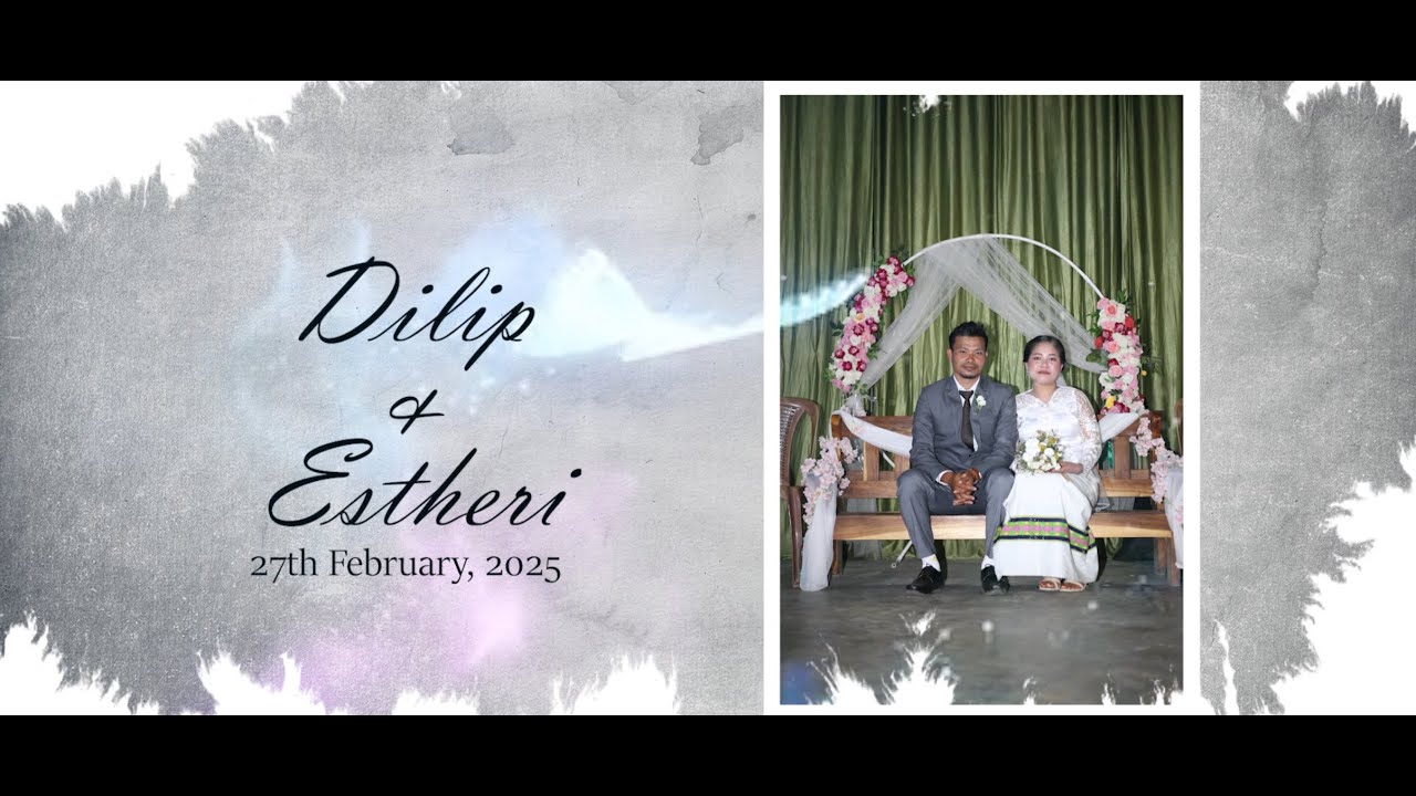 Dilip Weds Estheri//Bru Christian Wedding at Tripura