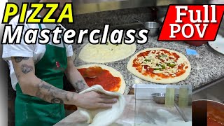 PIZZA SERVICE TIME (Food in Italy)  Neapolitan Style Pizza POV  OnBoard CAM Footage 4K Vid #food