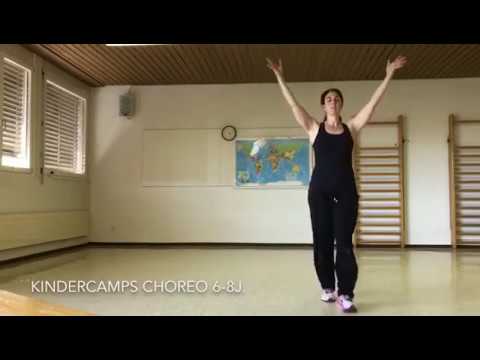 Kinder Camps Song Flashmob Choreo 6 8 Jahre Tv Youtube 