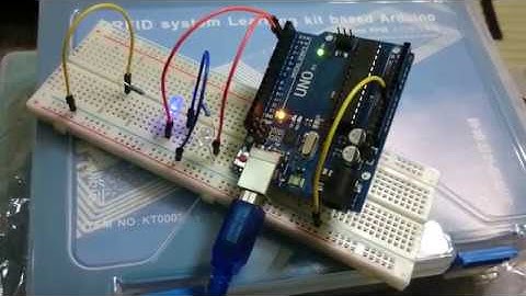 Arduino練習-兩個LED閃爍