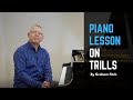 Piano lesson on how to trill with ease