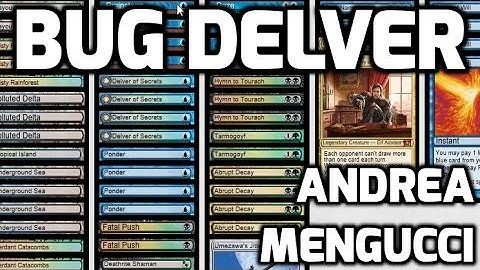 Channel Mengucci - Legacy BUG Delver (Deck Tech & Match 1)