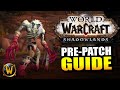 Shadowlands Pre-Patch GUIDE // Everything you need to know!