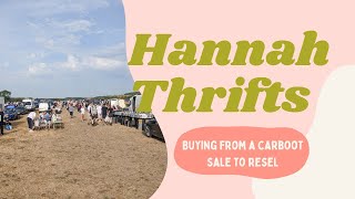 Carboot Sale Haul - What I Bought to Resell