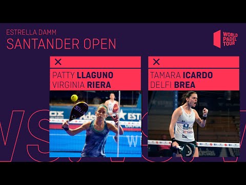 Resumen Final Femenina Llaguno/Riera Vs Icardo/Brea Estrella Damm Santander Open