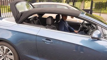 Opel Cascada Vauxhall Cascada convertible roof opening and closing - Autogefühl Autoblog