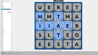 Tanglet 1 Intro Game - Word Finding Game with commentary - English Australian Accent screenshot 5