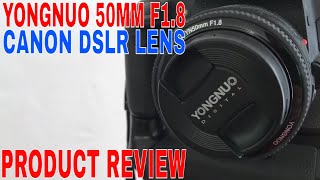 ✅  How To Use Yongnuo YN 50mm F1.8 Canon DSLR Lens Review 🔴 screenshot 5