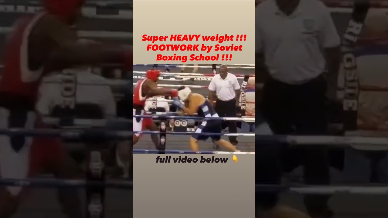 Super HEAVY weight!!! FOOTWORK of Soviet Boxing School by Coach Mike!!! 