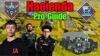 HOW TO PLAY HACIENDA IN BLACK OPS 6 RANKED PLAY - HARDPOINT, CONTROL, S&D SPOTS, and NADE SPOTS!!