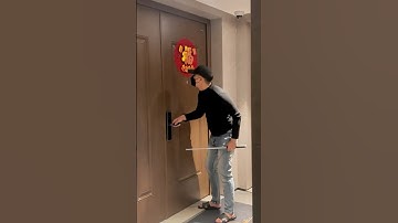 STOP Being A Victim Of Break Ins With This AMAZING Portable Door Alarm  #shorts  #asmr