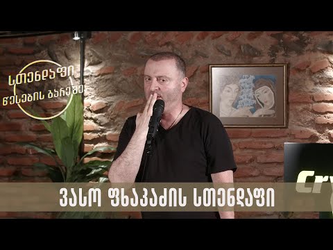 ვასო ფხაკაძის სთენდაფი | სთენდაფი წესების გარეშე