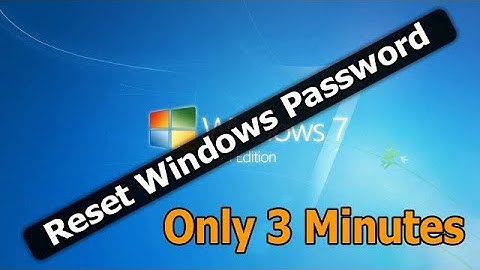 How to Reset Windows 7 Administrator Password Using Command Prompt