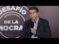 “El desafío de la democracia es que todos respetemos la institucionalidad”: Mauricio Rosillo