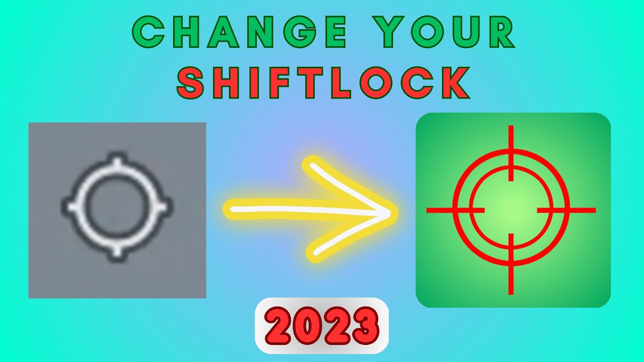 Change your shiftlock with your custom image youtube
