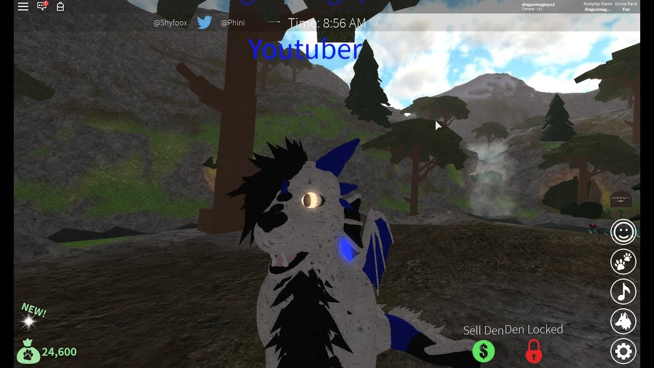 Roblox Wolves Life 3 Rp With Wolf Who Is In The Dark Side Fr En Youtube - wolves life 2 roblox wolf life wolf rpg