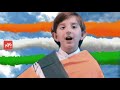 7-year-old Polish boy sings Indian national anthem