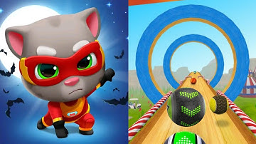 Talking Tom Gold Run Vs Going Ball Super Speedy Run Completions