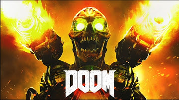 DOOM 2016 NIGHTMARE MODE , Kaldingir Sanctum,Part 10, End Of Level, Playstation 4