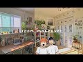 aesthetic indie/anime room makeover (manga wall, plants + posters)🧚