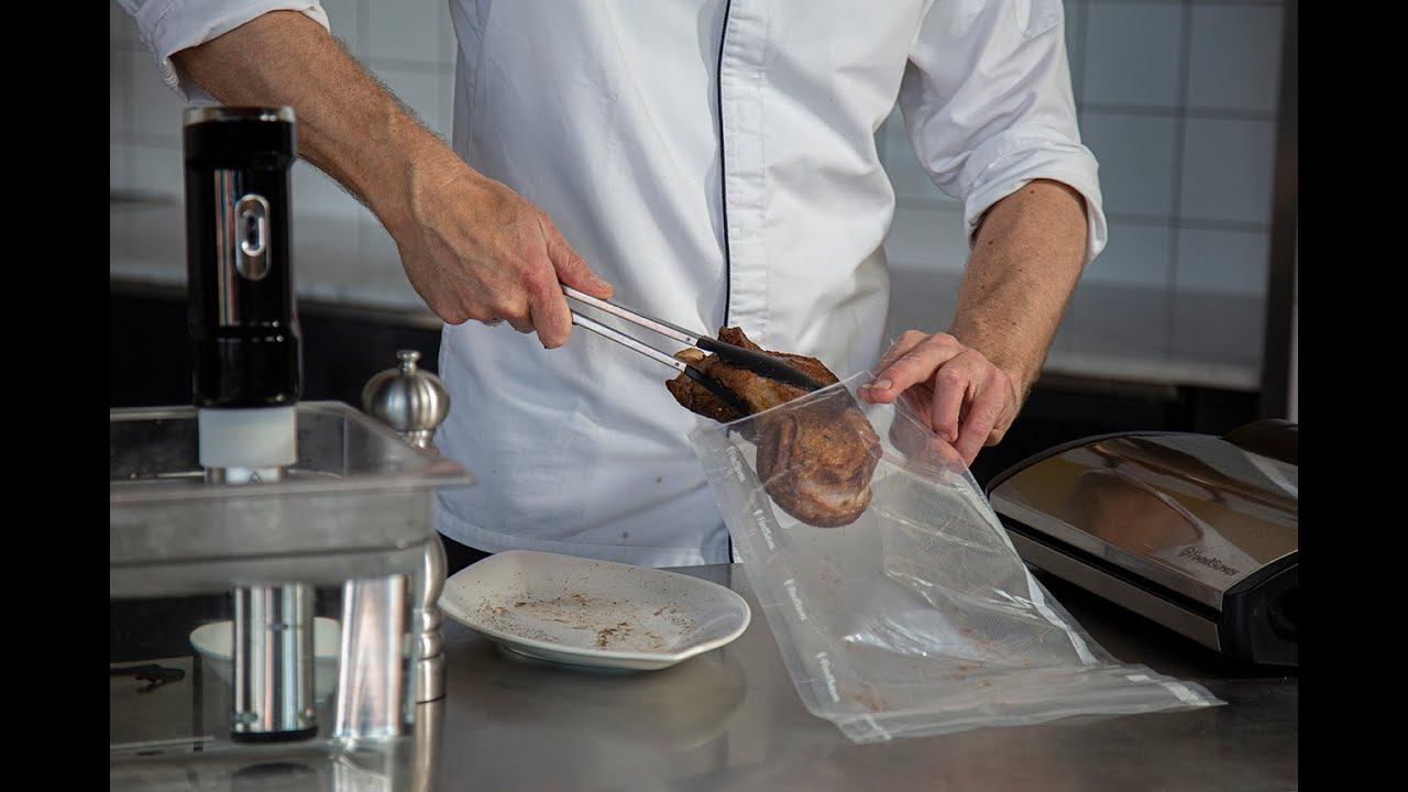 Preparing veal: Sous vide veal