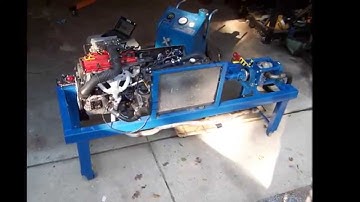 Mazda B3 engine dyno first load test.