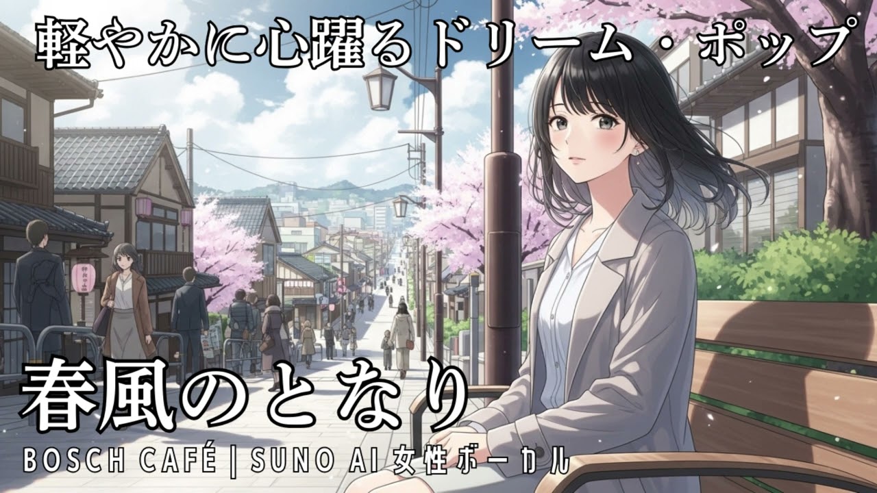春風のとなり | 光に溶ける午後のまどろみ、軽やかに心躍るドリーム・ポップ #AI作曲 #オリジナル曲 #suno #sunoai #sunoaisong #dreampop