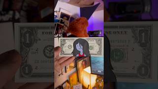 DAY 10 of the Framed Adventure Time Dollar Bills 💵  #artist #painting #adventuretime #marceline