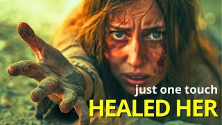 WAS SHE HEALED JUST BY TOUCHING THE HEM OF HIS GARMENT?