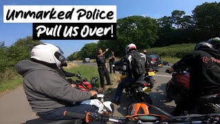 Unmarked Police Pull Us Over (KTM 450 EXC)