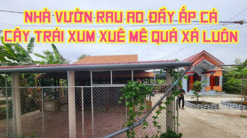 Tập 1650 :(Đã Bán) 2 căn nhà vườn đẹp tuyệt vời ở cái bè tiền giang