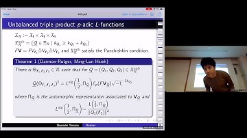 Shunsuke Yamana (Osaka U): On p-adic L-functions for U(2,1)xU(1,1)