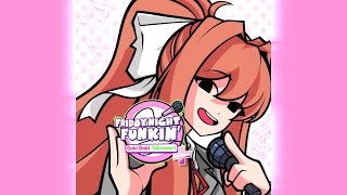 Friday Night Funkin’ Doki Doki Takeover Plus OST - Glitcher (Monika Mix) - 1 hour perfect loop