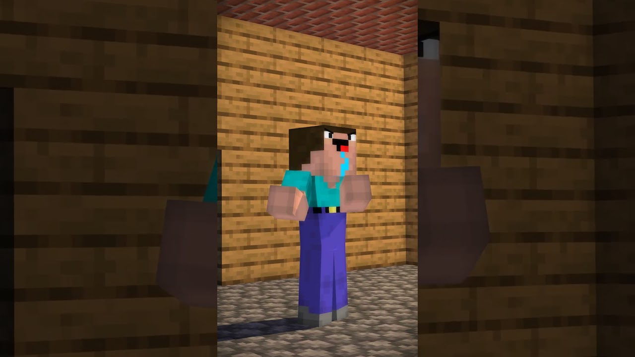 Herobrine SAVES The Noob From Zombie Apocalypse! 🧟