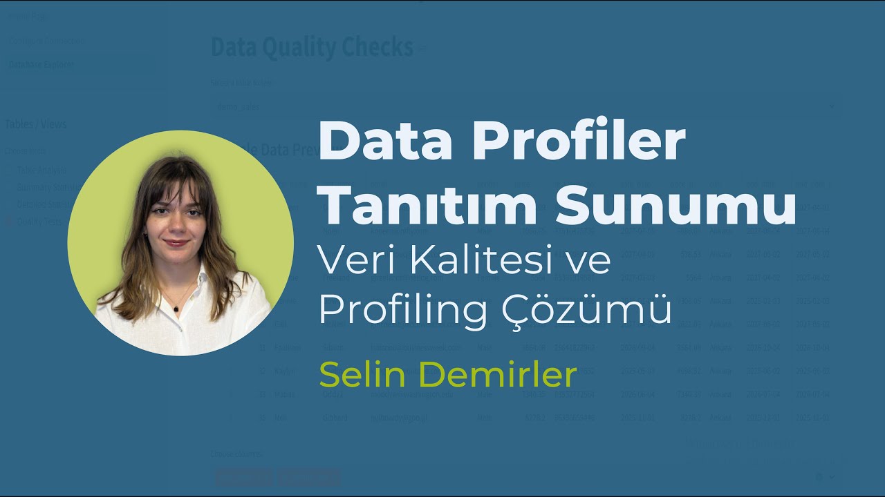 Veri Kalitesi ve Profiling Çözümü: Data Profiler