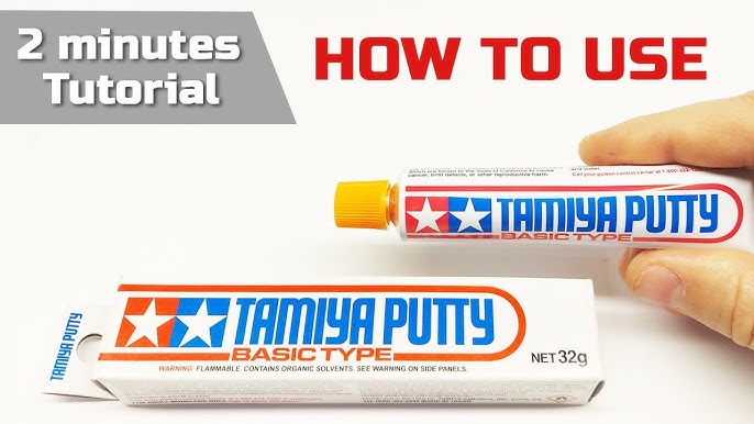 How to use Plastic Putty Step by - Acrylicos Vallejo