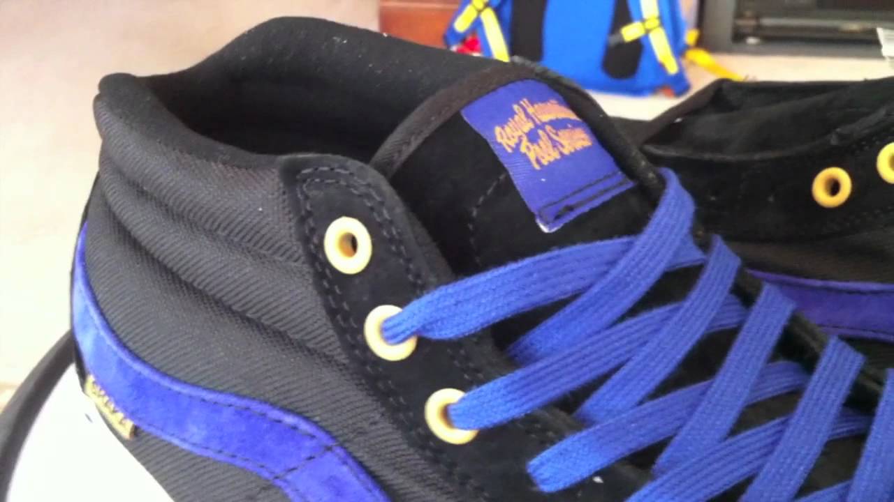 Vans SK8-Mid pro - Royal Hawaiian Pool Service - Royal Blue 
