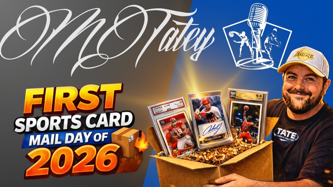 FIRST Sports Card Mail Day of 2026 📦🔥 Big Hits, Graded Cards & Collector Pickups