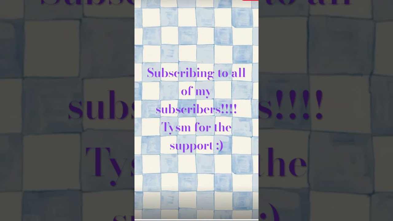 Tysm Guys I Love All Of You 