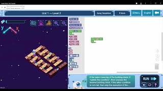ICode Hackathon Unit 1 Level 2 Using IF BLOCK
