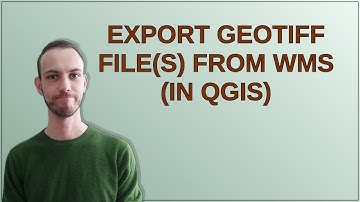 Gis: Export GeoTIFF file(s) from WMS (in QGIS)