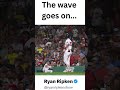 Ball Boy Gets Smoked And Crowd Still Carries On The Wave #MLB #baseball