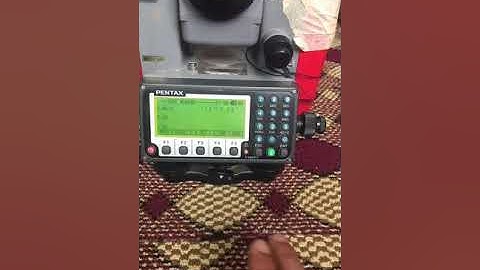 #total station  # pentax total station full tutorial 2