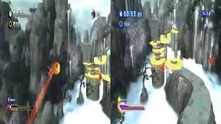 Sonic Generations: Shadow vs Blaze Dragon Road Day