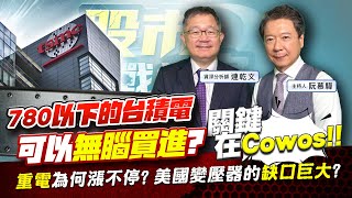 【股市戰情室】780以下的台積電可以無腦買進? 關鍵在Cowos重電為何漲不停? 美國變壓器的缺口巨大? 2024.04.17  資深分析師 連乾文