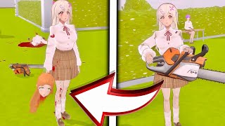 NEW CHAINSAW in Beating Heart! 😮 YANDERE GAME +DL